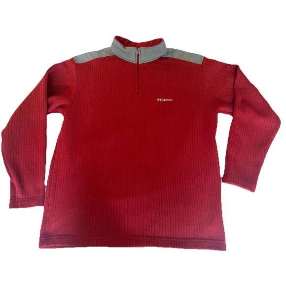 Columbia Pullover Sweater 1/4 Zip Men’s Size XXL 100% Polyester - Picture 1 of 10